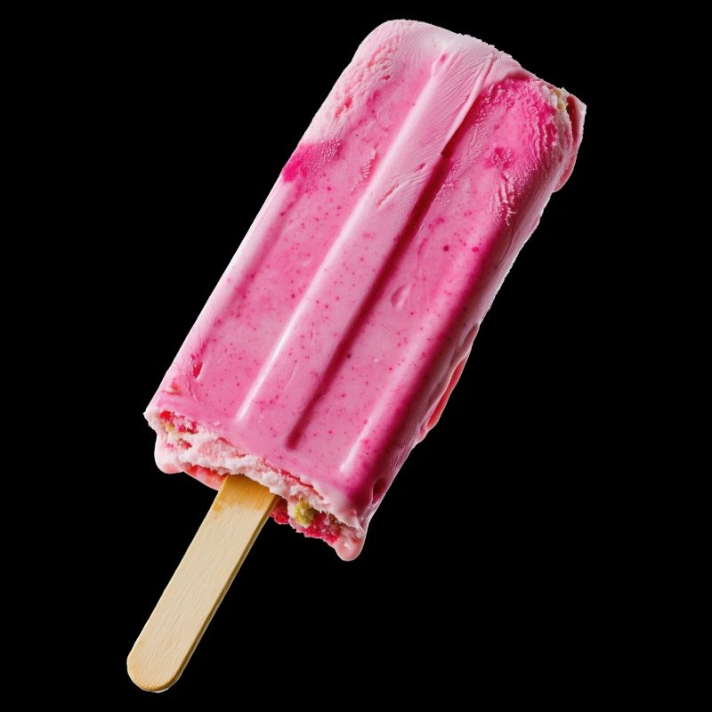 Pinkes Eis am STil