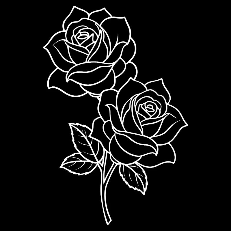 Rosen - Blumen - Blüten - Spruch