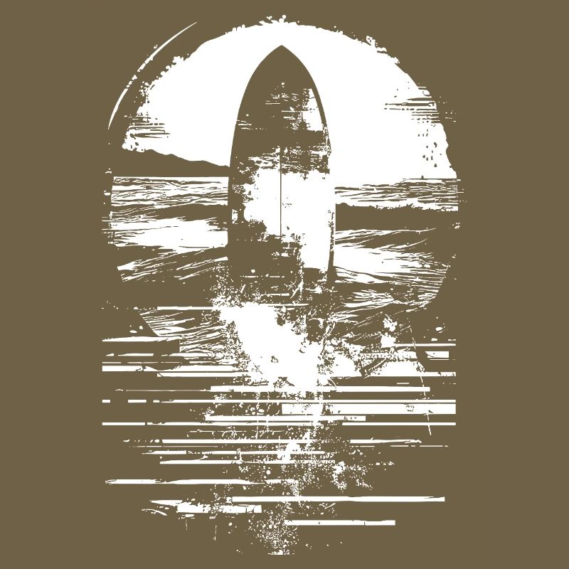 Surfboard Drawing