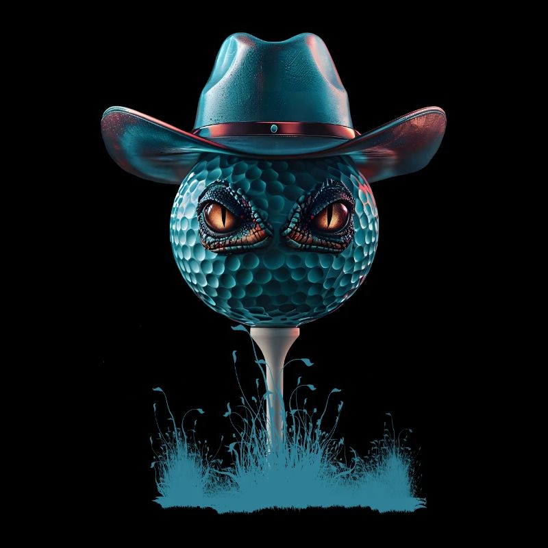 Les yeux de la jungle : la balle de golf de cow-boy
