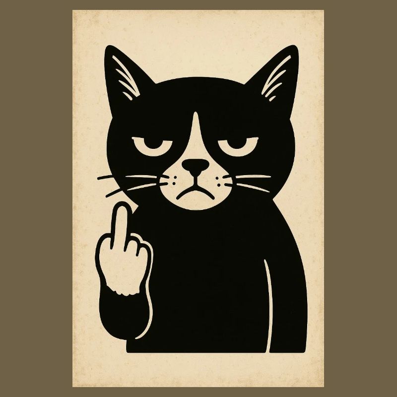 Grumpy Kitten