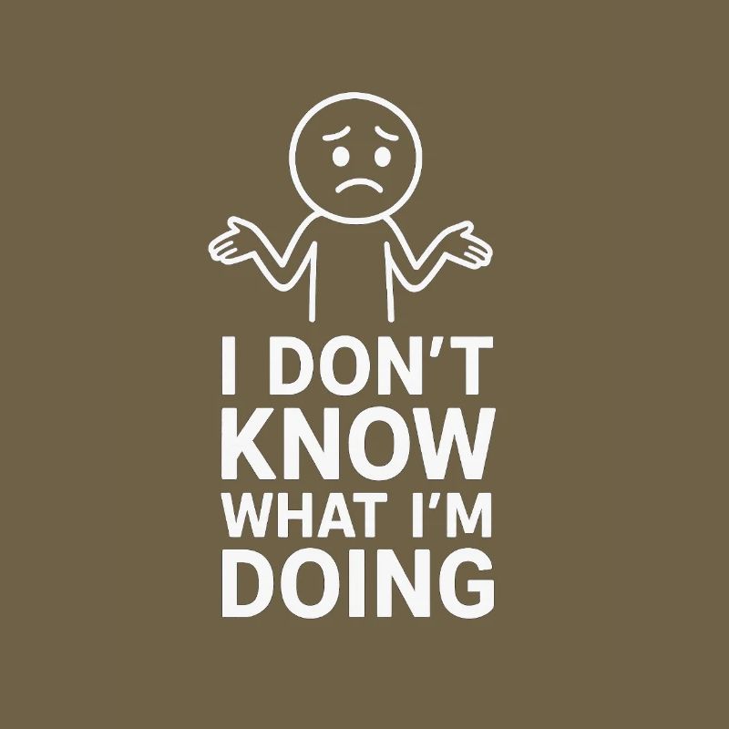 Confused expression sprint for humor and expression