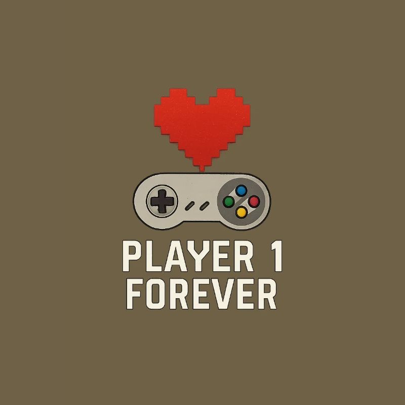 Conception de cœur de jeu rétro