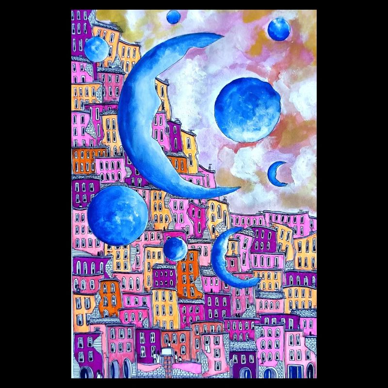 Mondstadt Aquarell