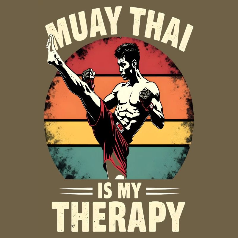 Drôle Muay Thai Boxe Muay Thai