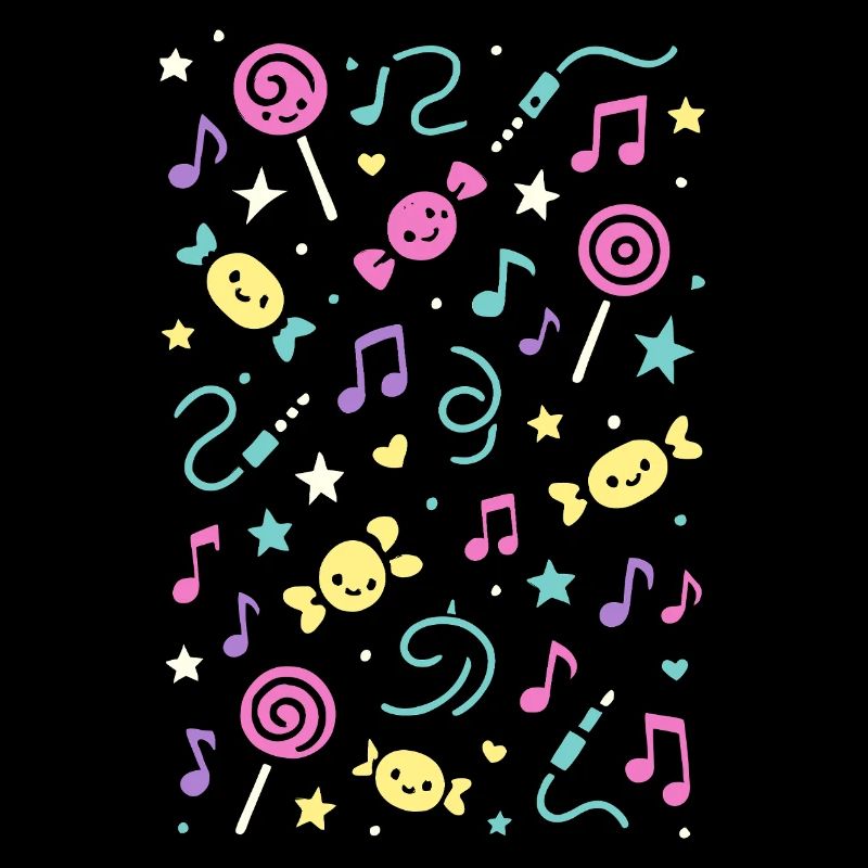 Süßer Klang – Kawaii Musikmuster
