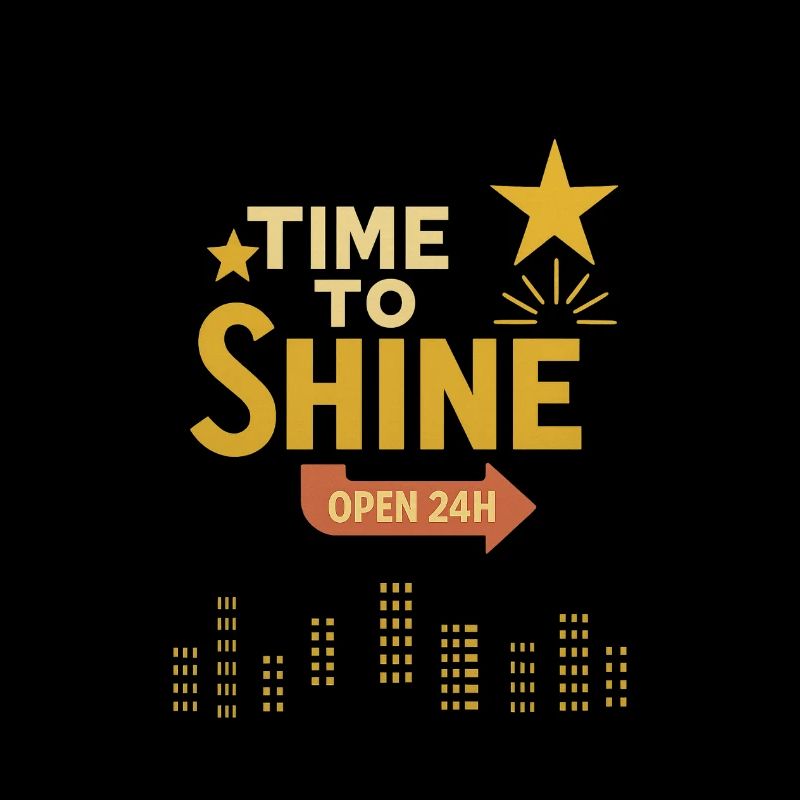 Time to Shine, Dreamcore retro-futuristic vibe.