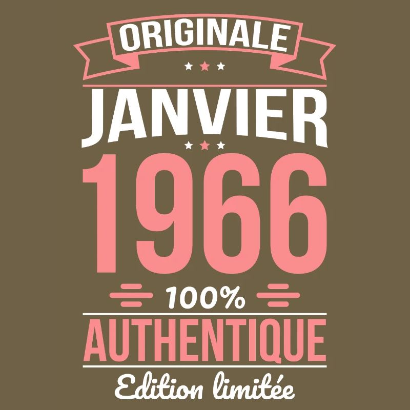 Anniversaire 60 ans - Originale - Janvier 1966