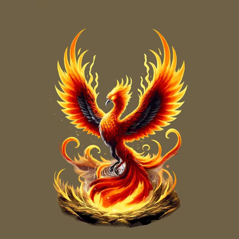 Vortex de Flamme Phénix de Feu