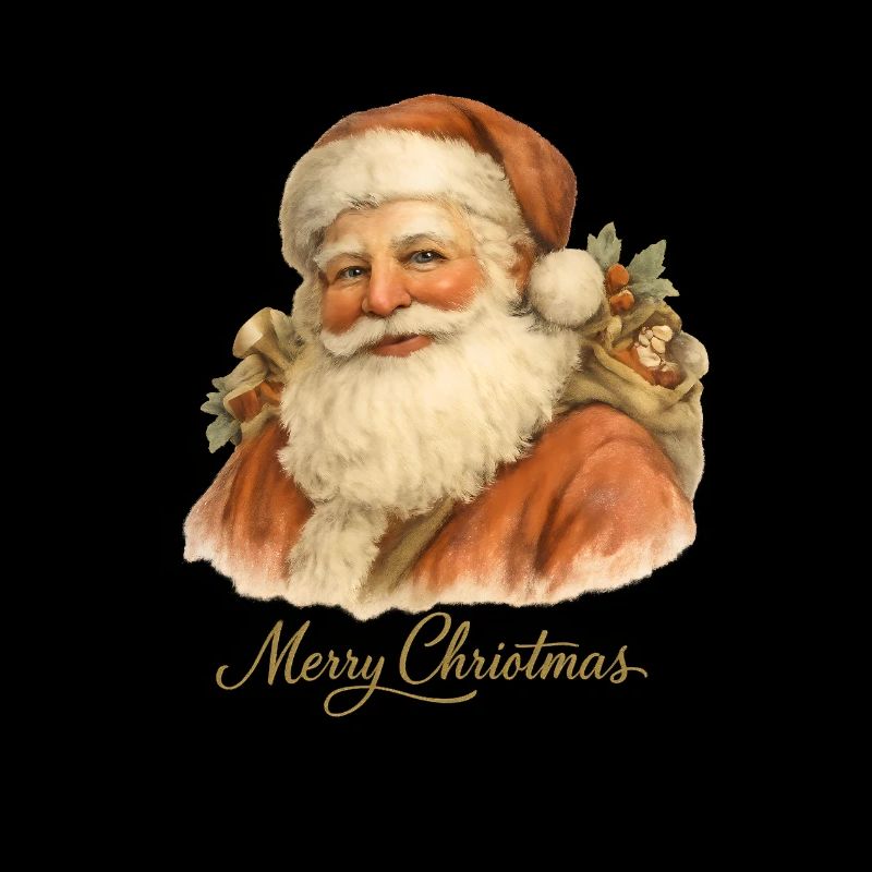Père Noël Joyeux Noël Vintage