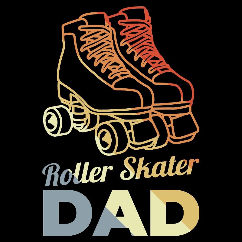 Rollschuh Papa