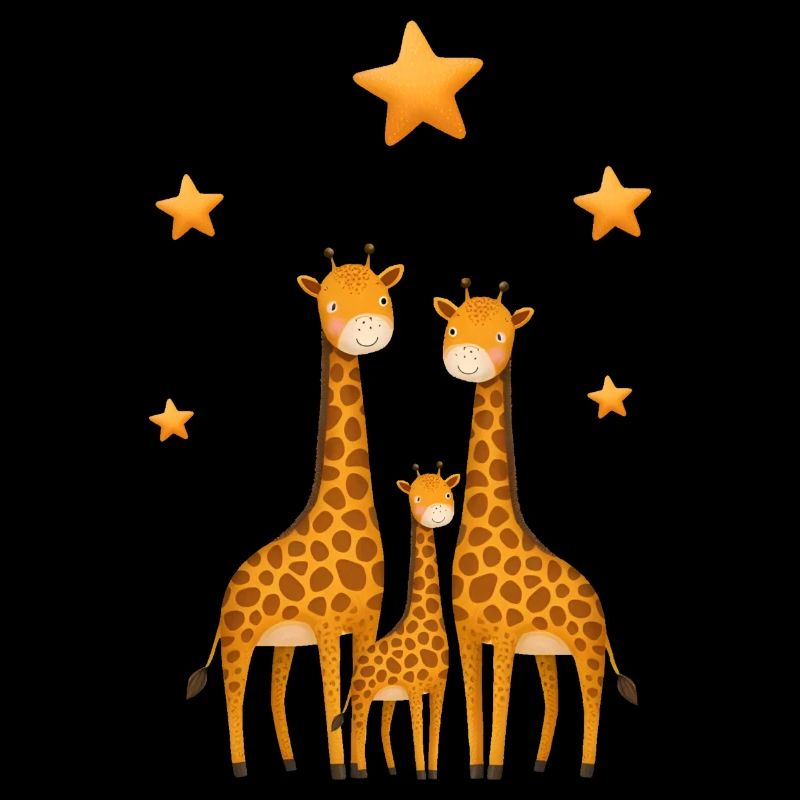 Girafes Famille Star Bébé Bébé