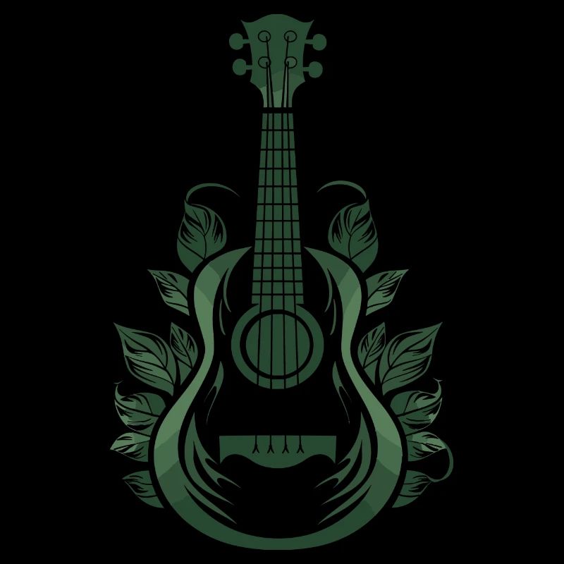 Ukulele Cartoon Look