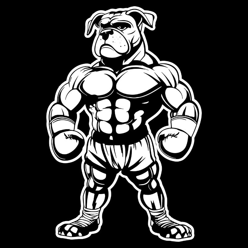 Boxer Dog Drawing