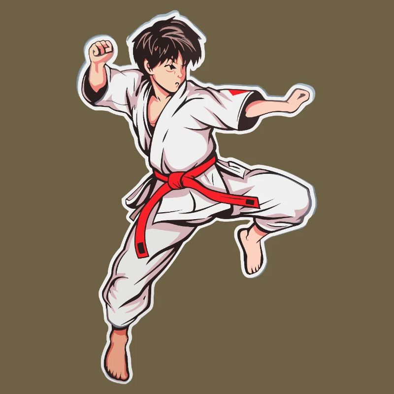 Karate Junge