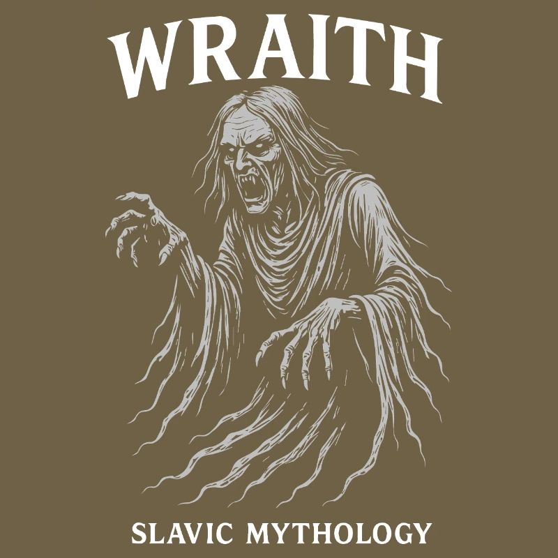Wraith Slavic Mythology Illustration
