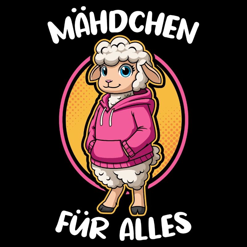 Sheep Sheep Wool Sheep Girl For Everything