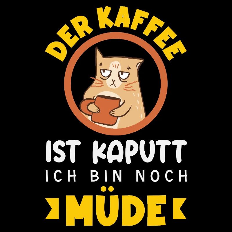 The coffee is broken – tired sleep