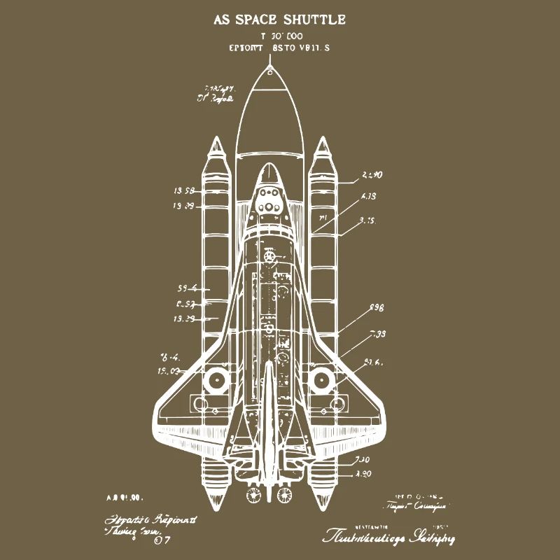 Plan de la navette spatiale