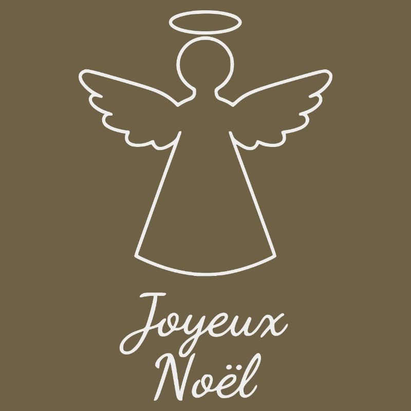Joyeux Noël Engel, design de Noël doux. Noël