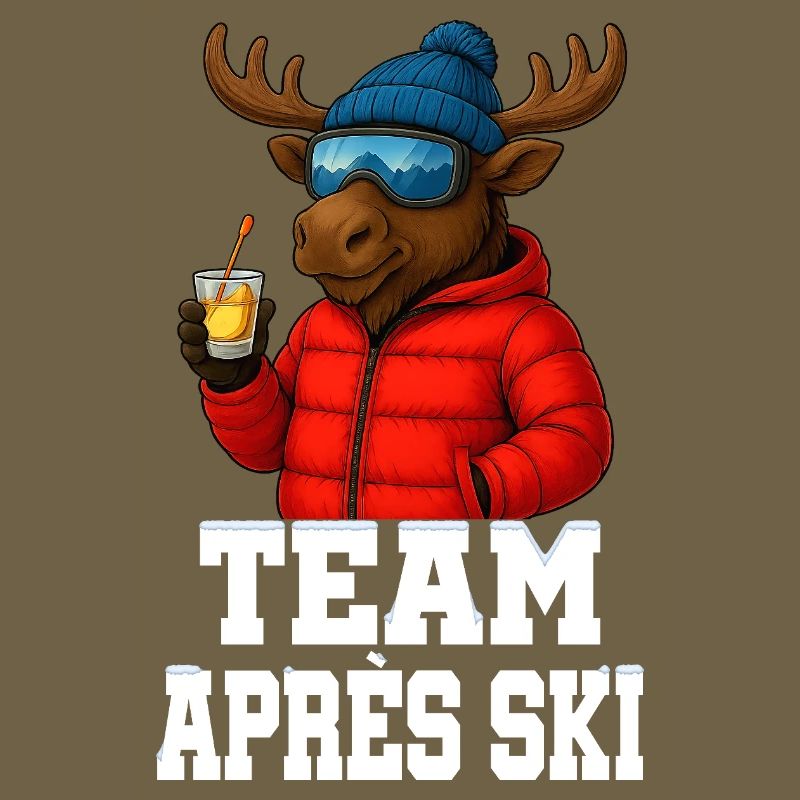 Team Après Ski - Moose with Schnapps - Party Crew