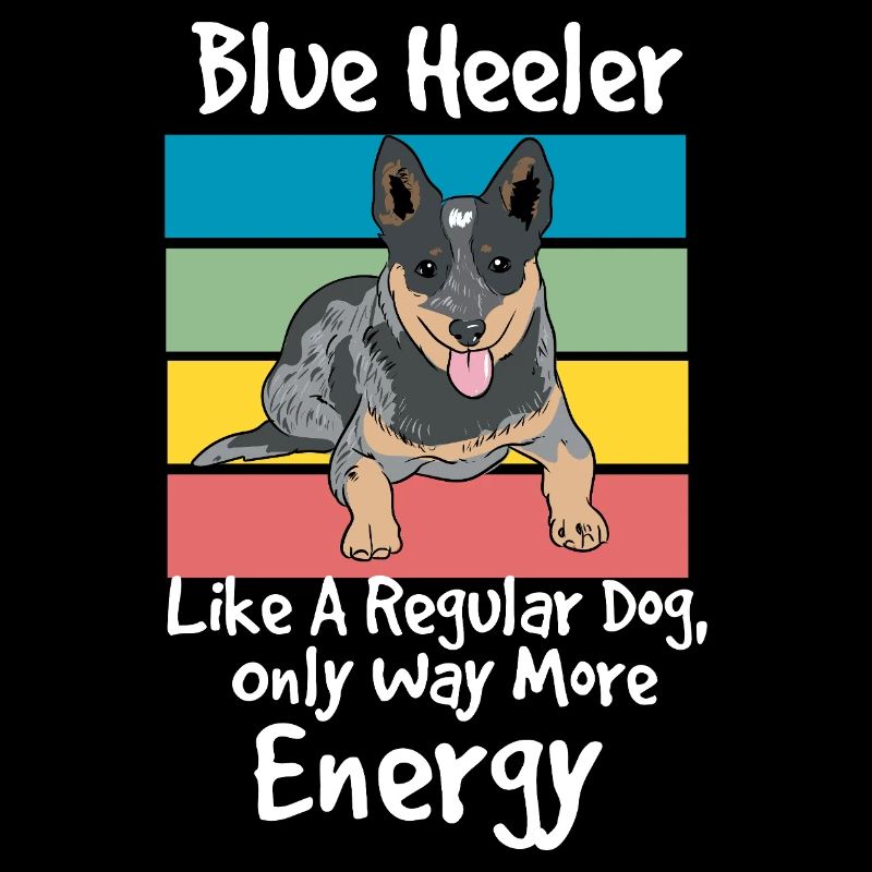 Blue Heeler High Energy Dog Design
