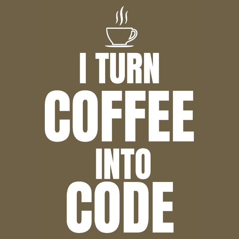 Je transforme le café en code