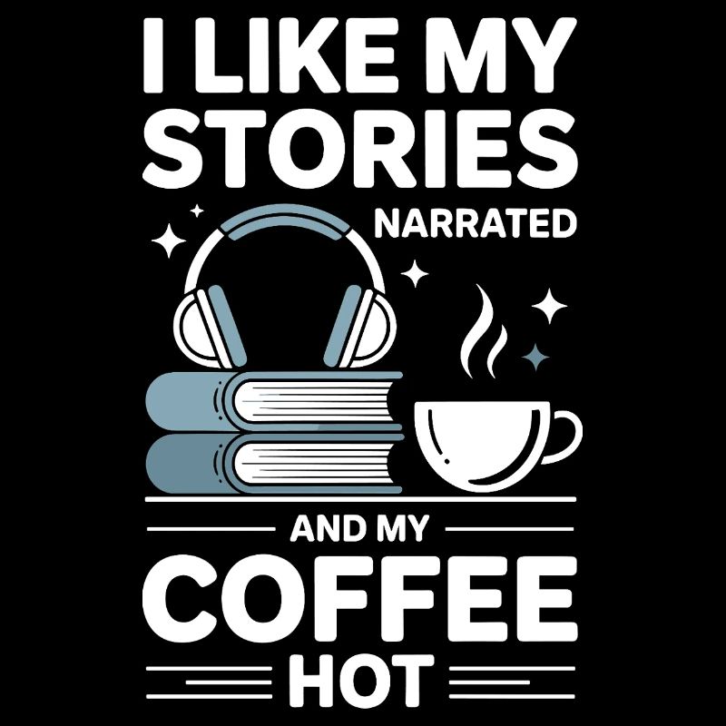 Coffee Lover Audiobook Passion Gift