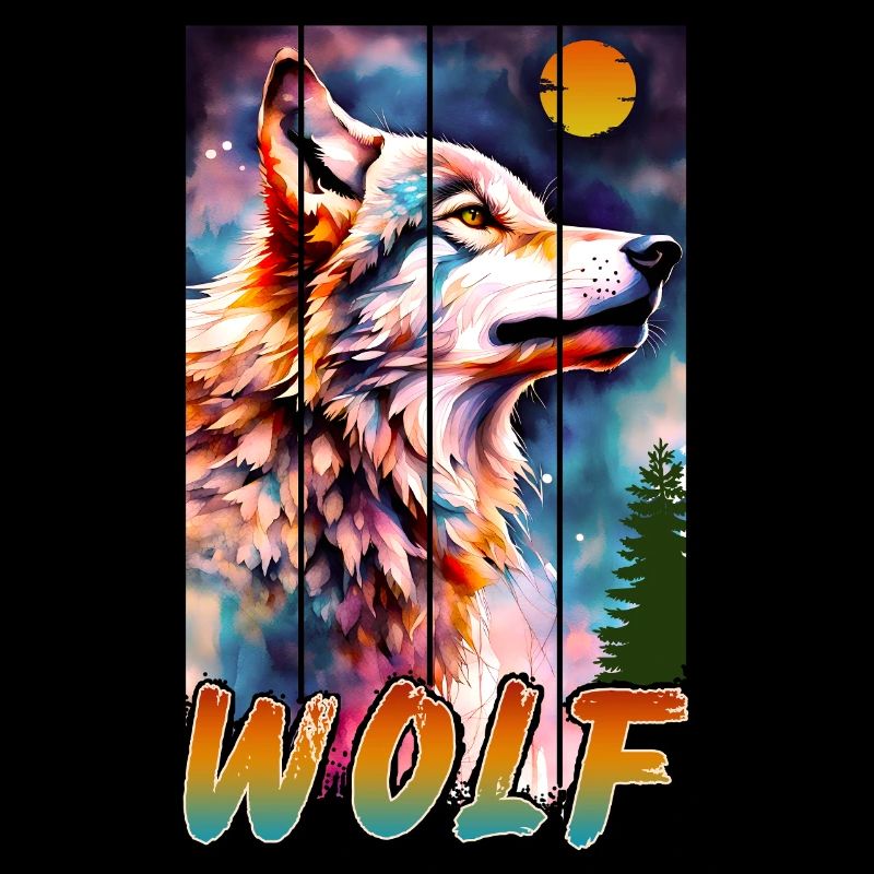 ART DE LA NATURE DU LOUP