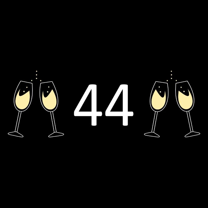 44e anniversaire 44 ans 44 ans numéro 44