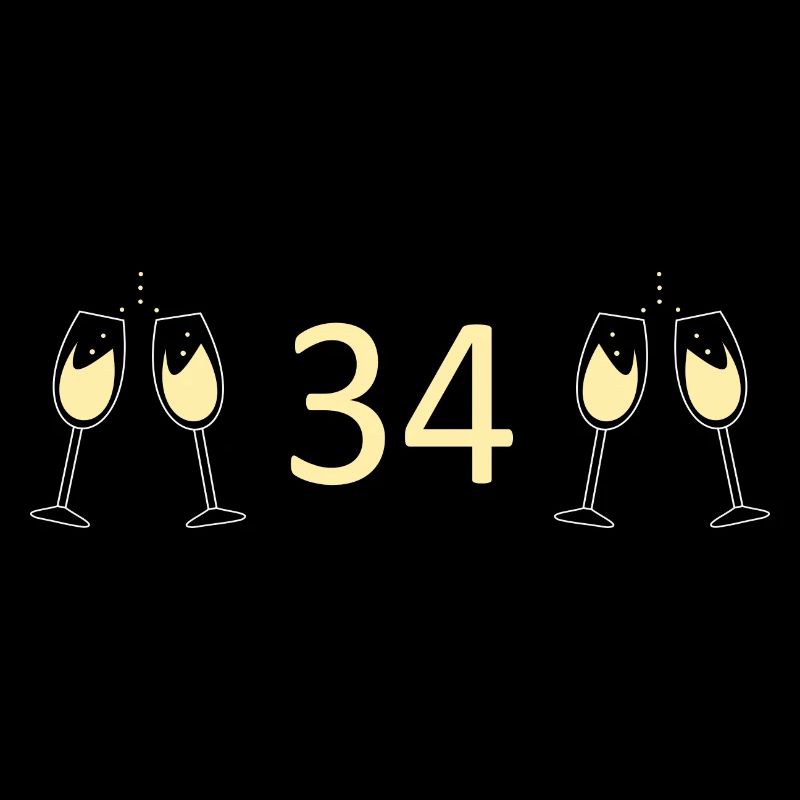 34e anniversaire 34 ans anniversaire 34 ans numéro 34