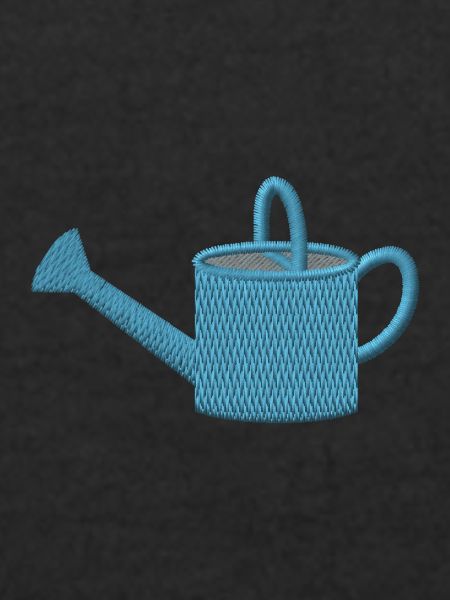 Watering can embroidered
