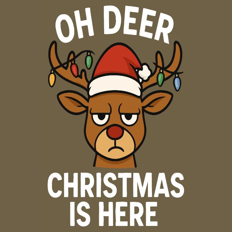 Oh Deer Christmas Is Here