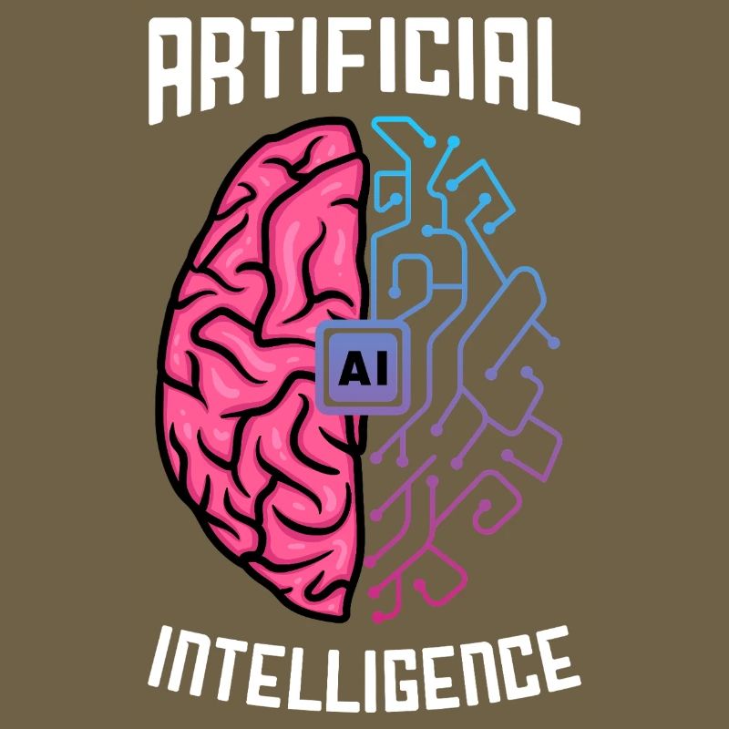 Artificial Intelligence Brain Tech Design