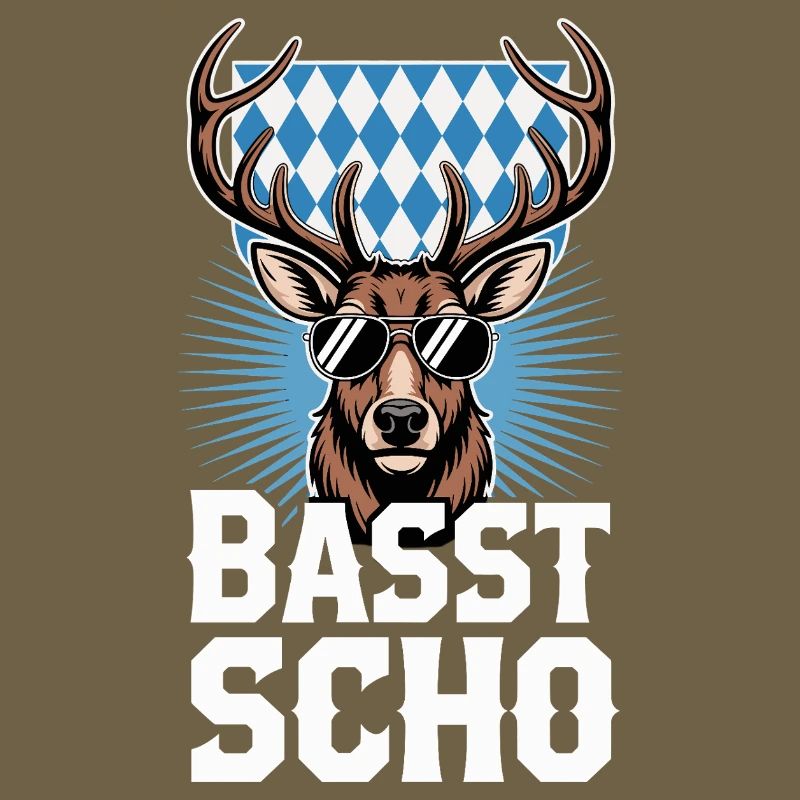 Basst Scho Hirsch Dialecte bavarois Bavière