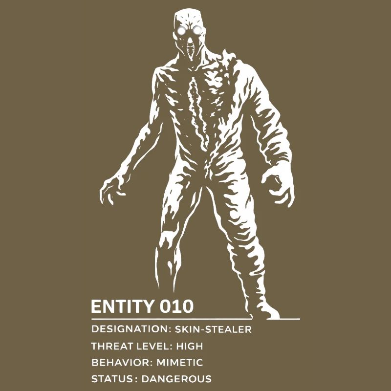 Backrooms Entity 010 white