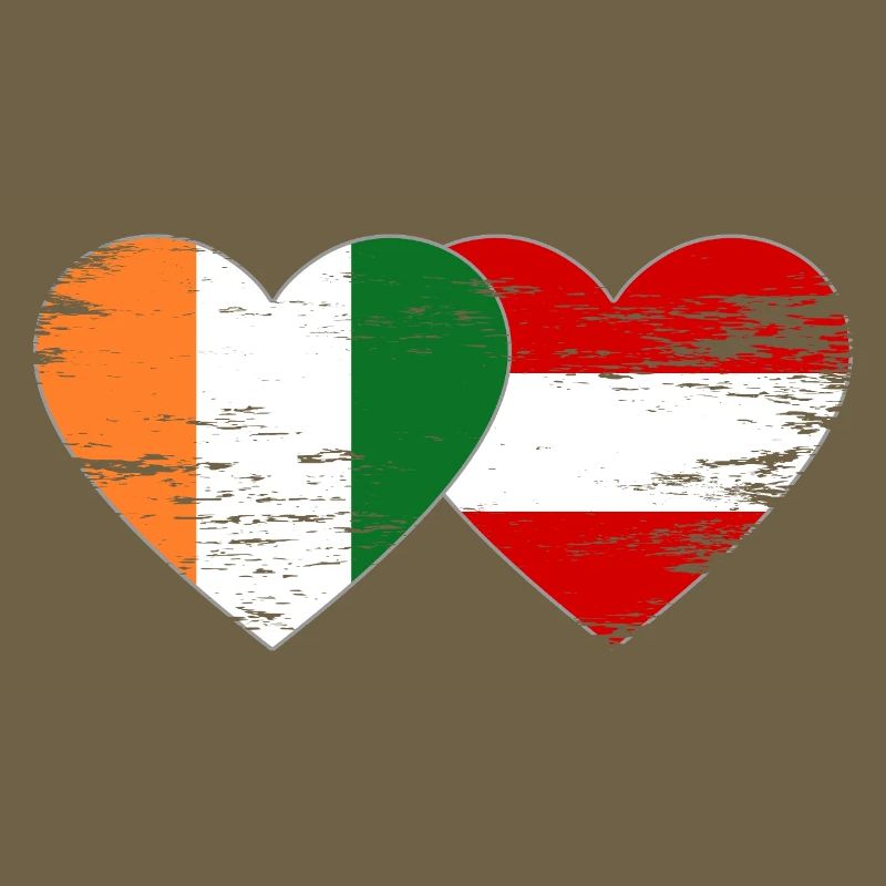 Cœur du drapeau de la Côte d’Ivoire