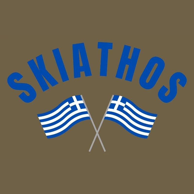 Skiathos a traversé les drapeaux grecs