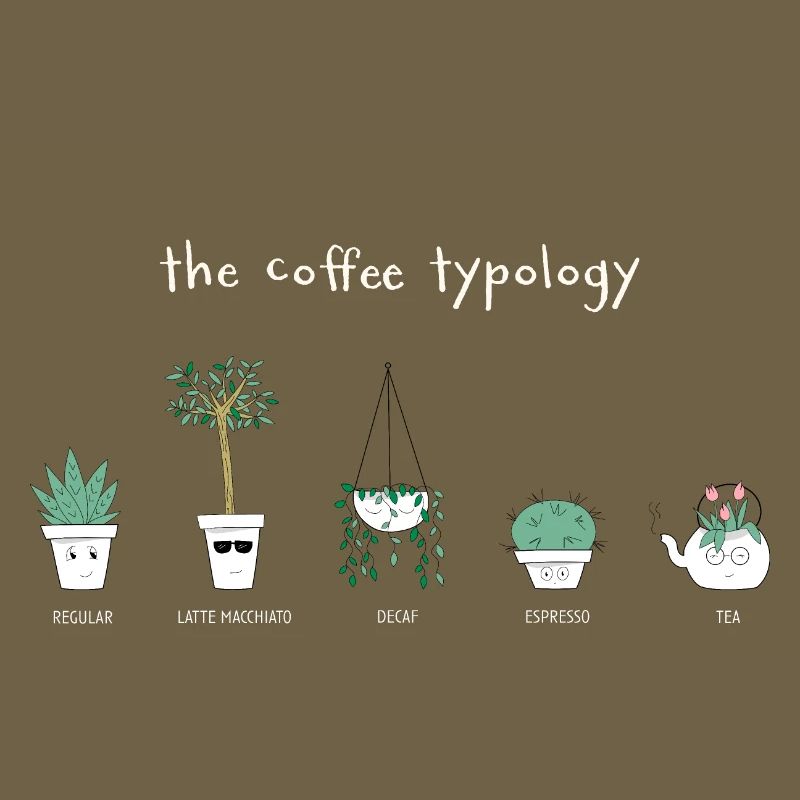 Kaffee Typen - hell