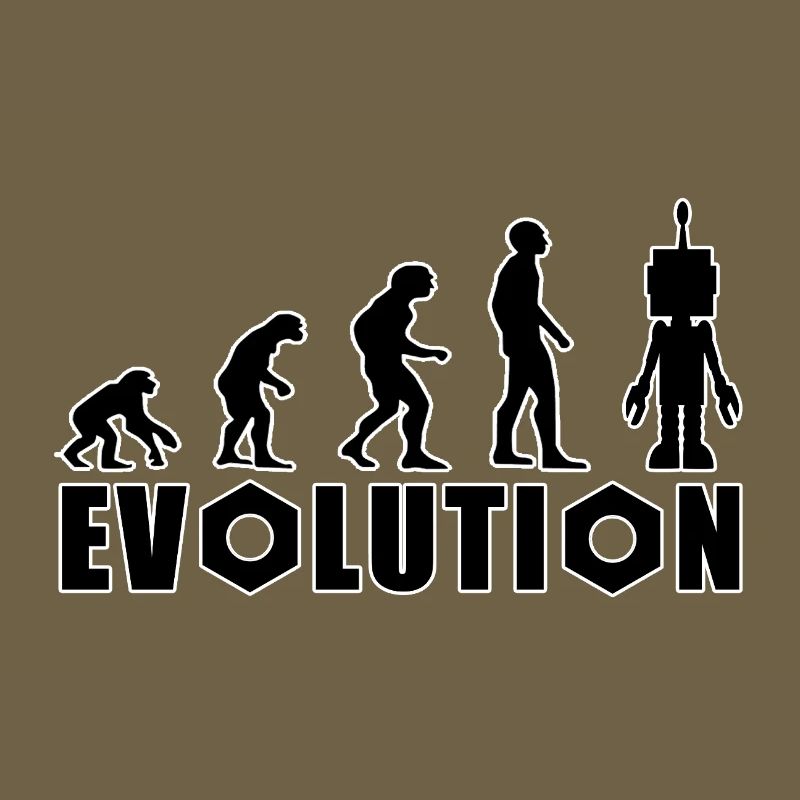 Évolution de l’humain à l’androïde