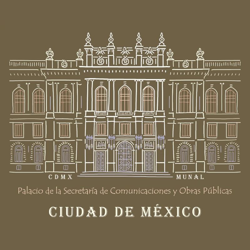 Mexico, Musée d’art, Dessin à la main