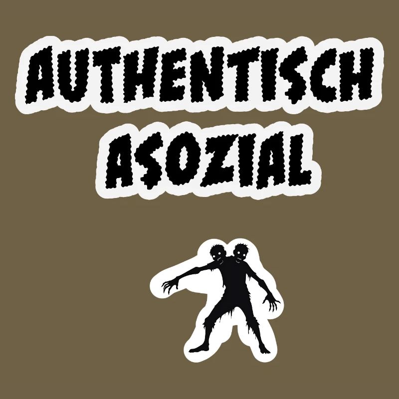 Authentisch Sozial Zombie Design