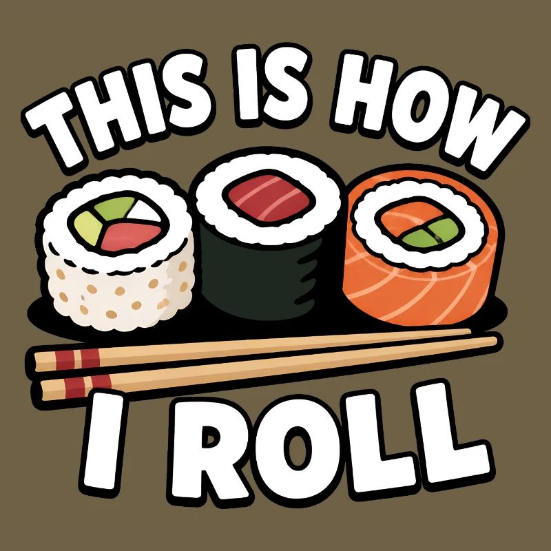 How to roll Japanese sashimi rolls