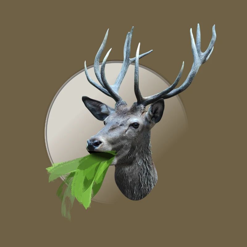 Kotzender Hirsch