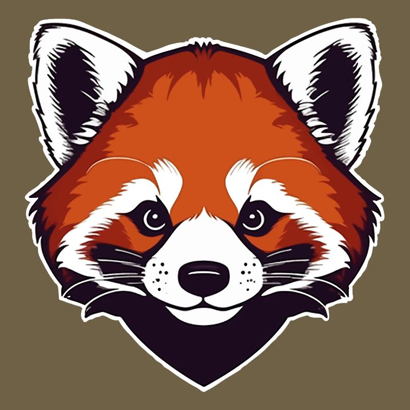Roter Panda (Kopf)
