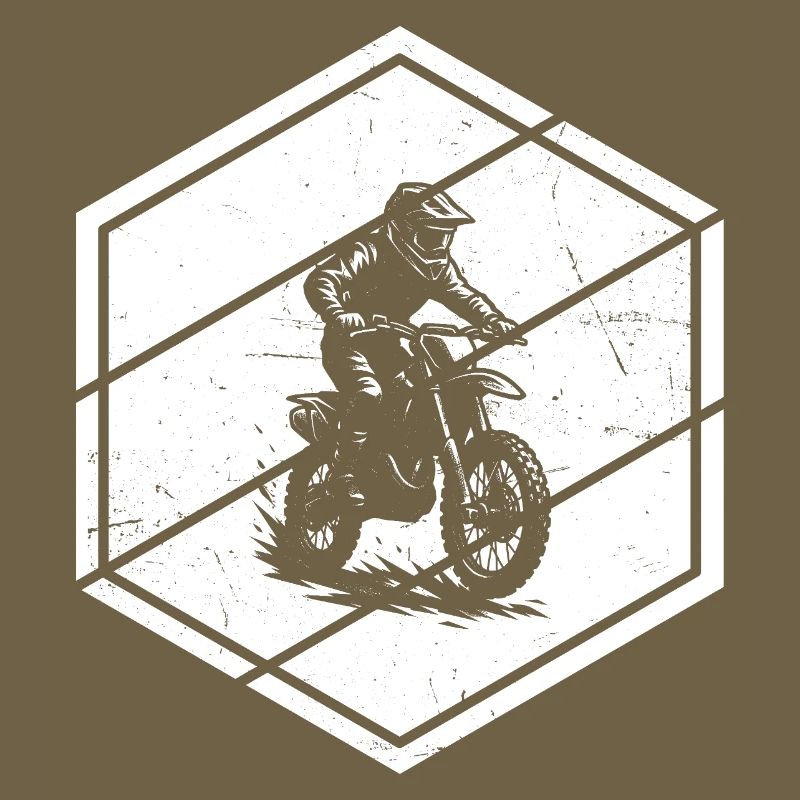 Conception compacte du motocross