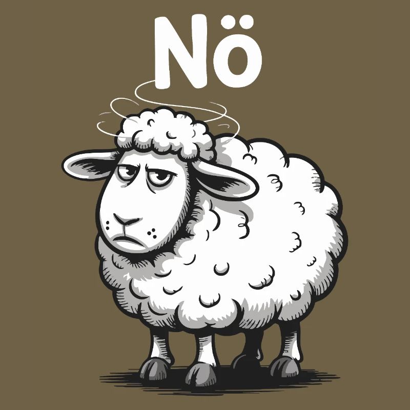 Lower Austria – Grumpy Sheep Humor Design