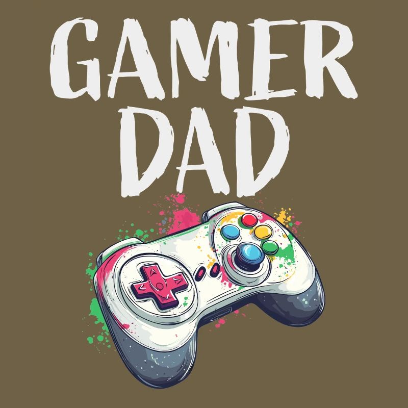 Gamer Dad Controller Splash