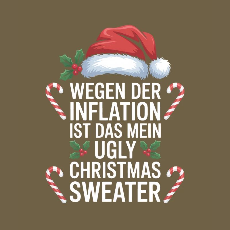 Pull de Noël moche et moche de l’inflation