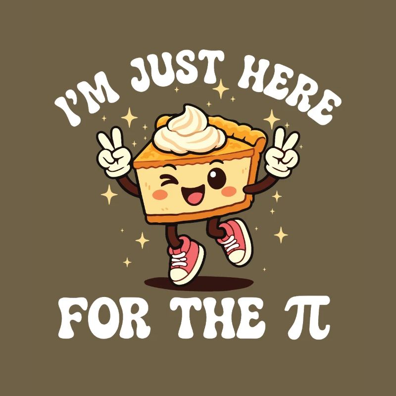 Just Here For The Pi Funny Pi Day Math Meme